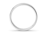 Andreas Brushed  White Gold 18k Lab Grown Wedding Band