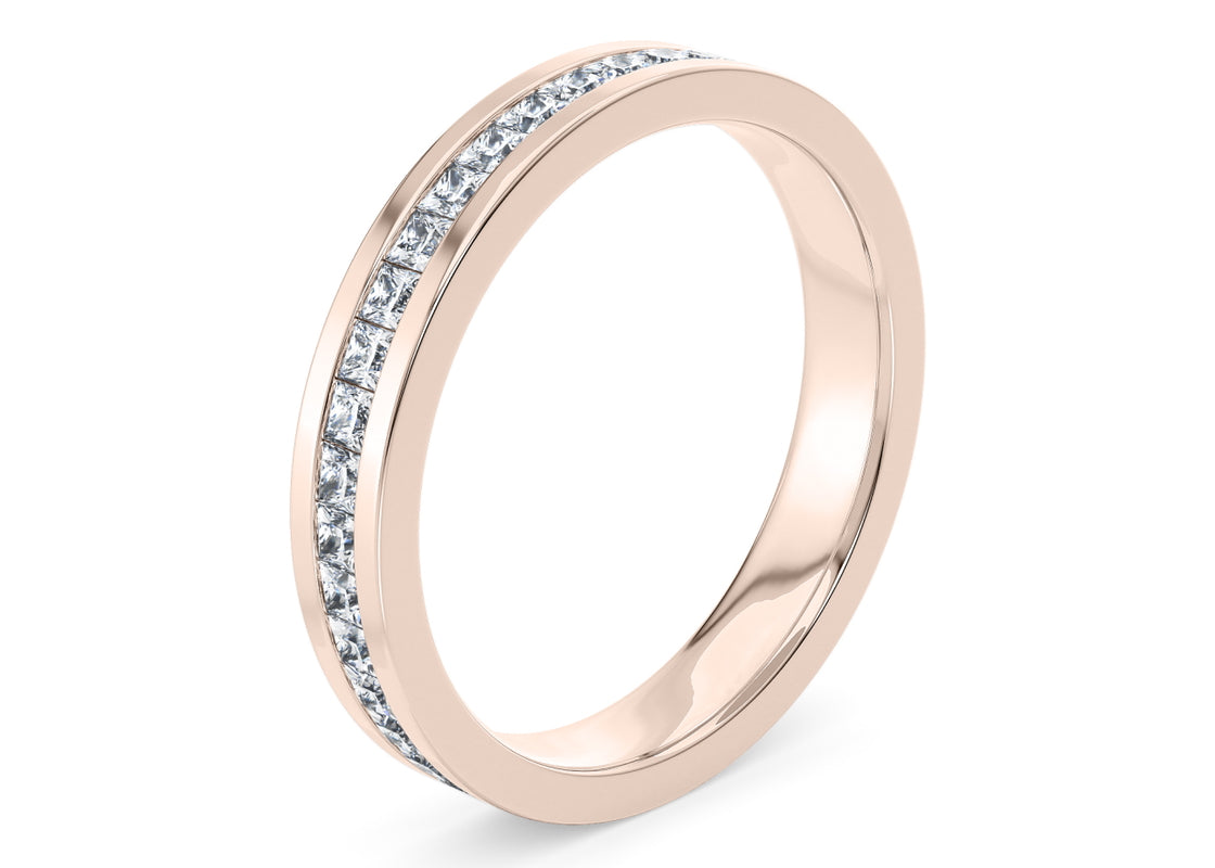 Allya Rose Gold 18k Full Set Eternity Ring