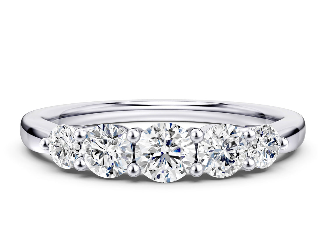 Chérie White Gold 18k Eternity Ring