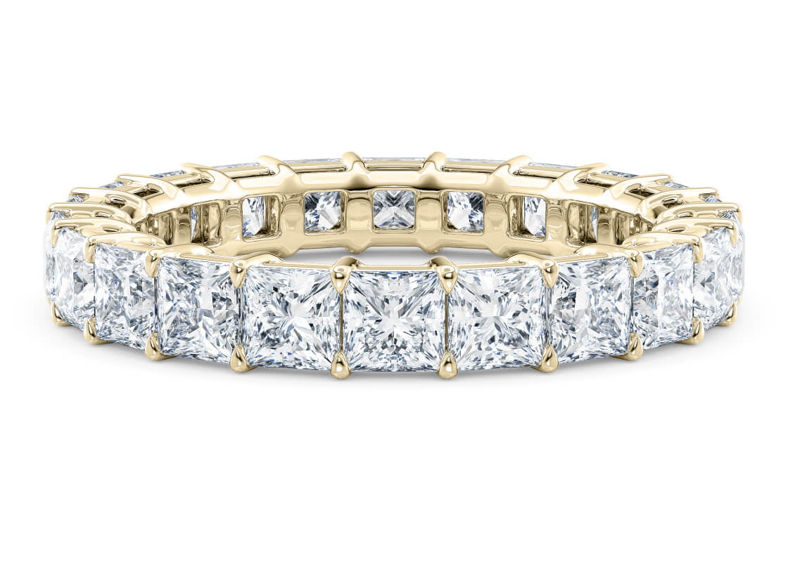 Regent Princess Full Set Yellow Gold 18k Natural Eternity Ring