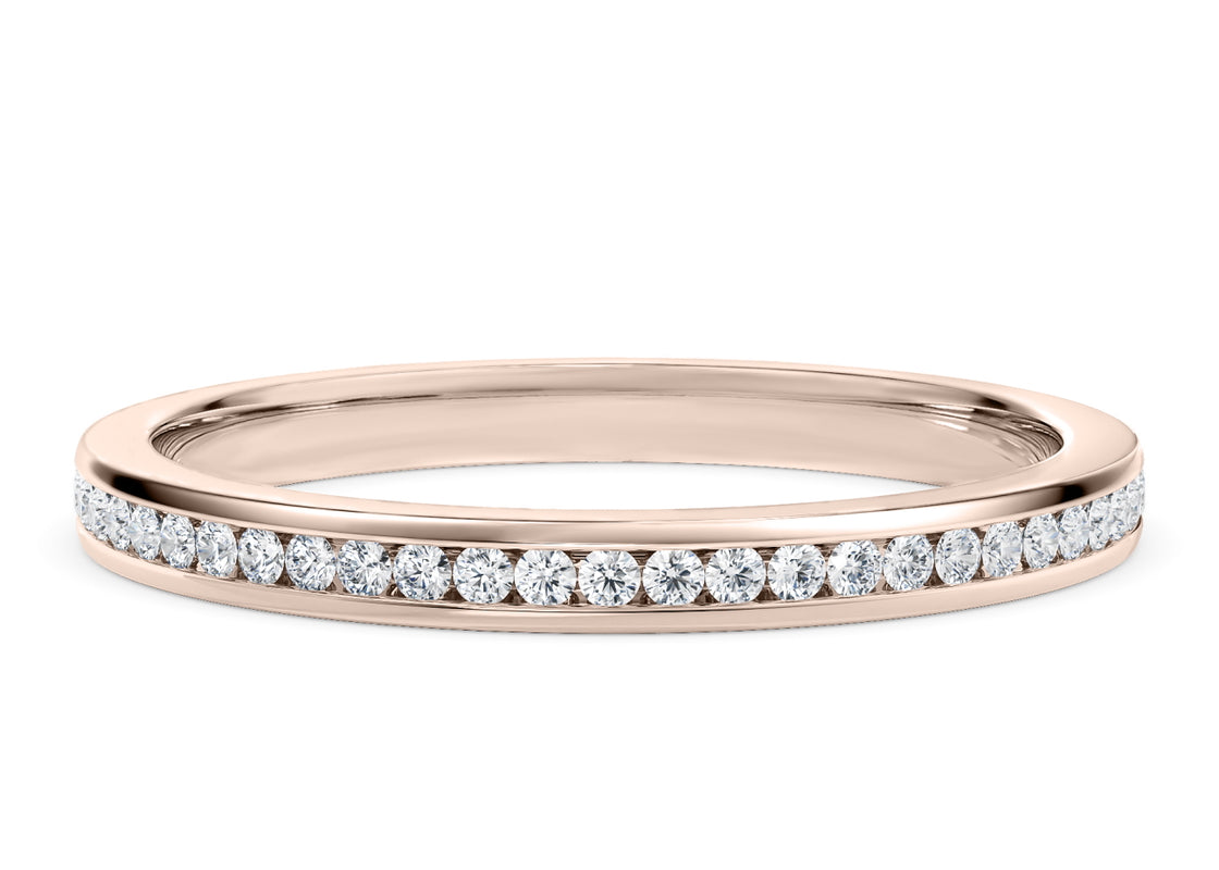 Adarna Rose Gold 18k Full Set Eternity Ring
