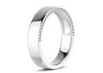 Alexander White Gold 18k Lab Grown Wedding Band