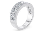 Anastasia White Gold 18k Full Set Natural Eternity Ring