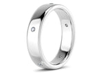 Augustus White Gold 18k Wedding Band