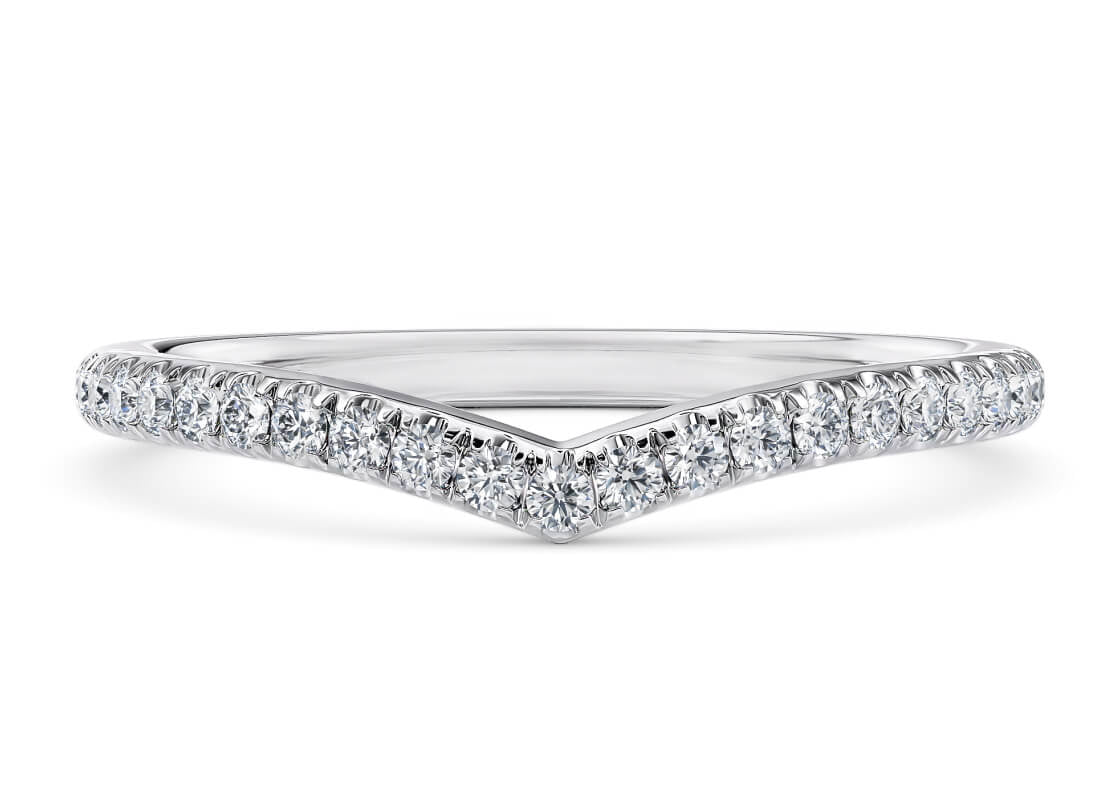Aurelle White Gold 18k Eternity Ring