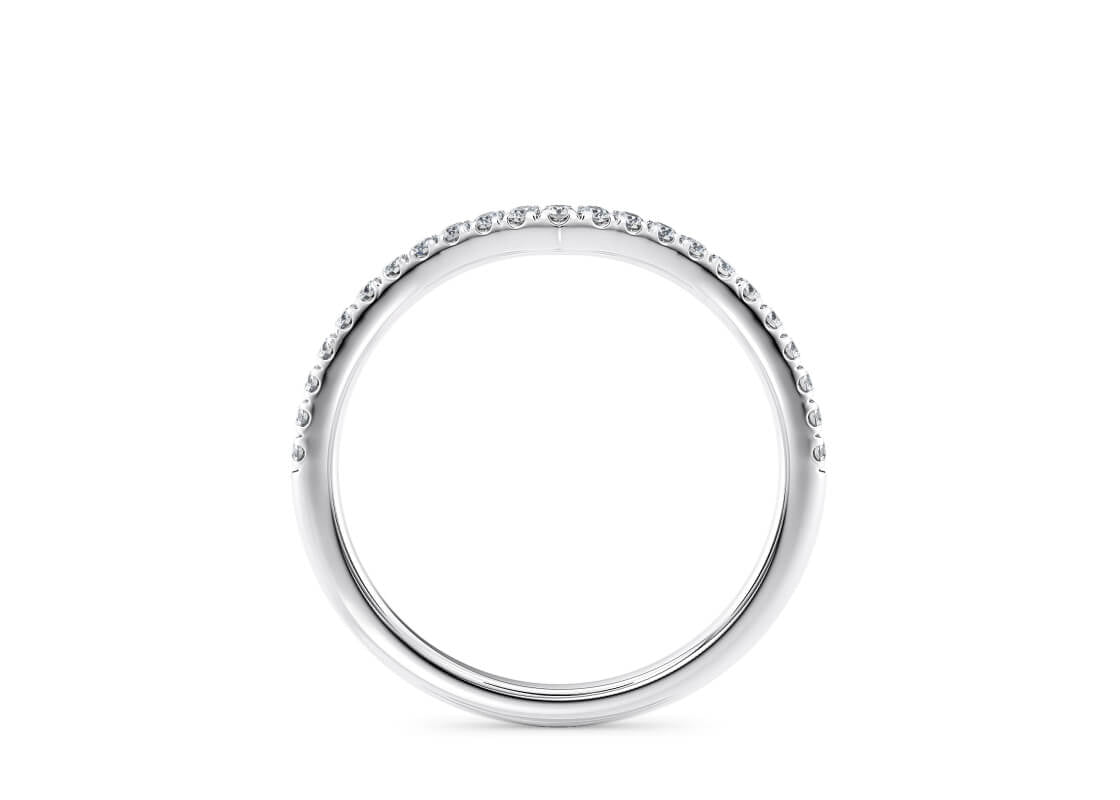 Aurelle White Gold 18k Eternity Ring