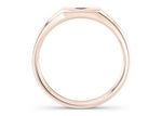 Apollo Noir Rose Gold 18k Wedding Band