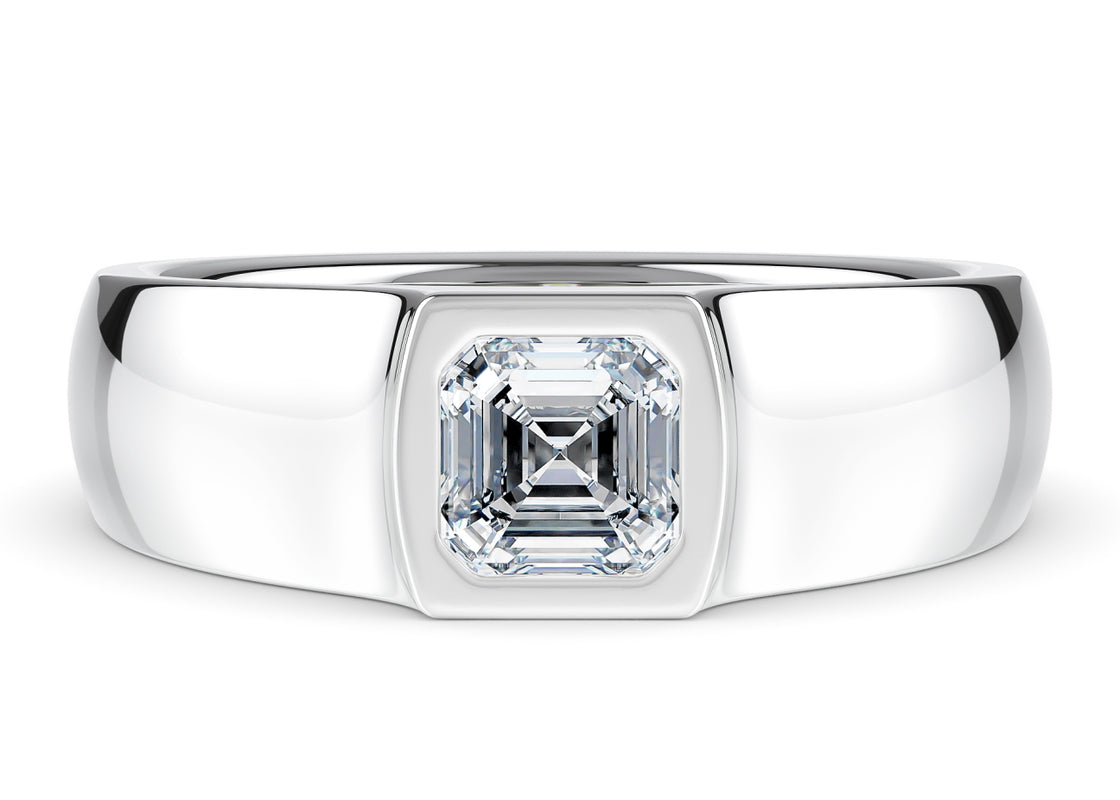 Astor White Gold 18k Wedding Band