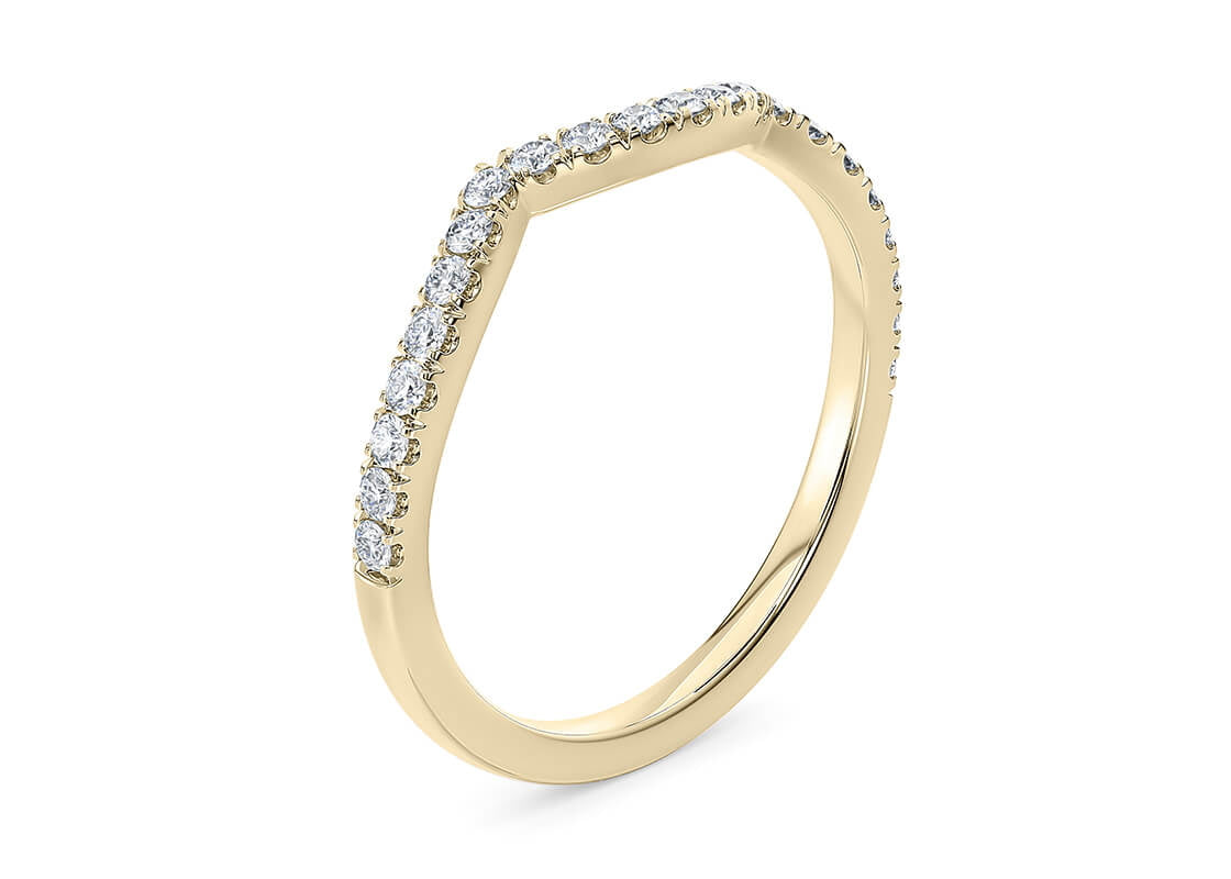 Lola Yellow Gold 18k Eternity Ring