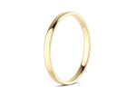 Soft Court Yellow Gold 18k Wedding Band