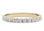 Ballerina Yellow Gold 18k Full Set Natural Eternity Ring