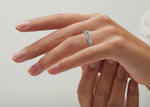 Aurelle White Gold 18k Eternity Ring