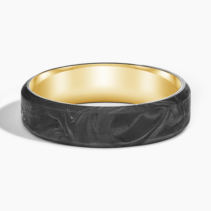 Bennett 6mm Wedding Ring Yellow Gold 18k Wedding Band