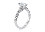 Bloomsbury Vintage Platinum Radiant Engagement Ring