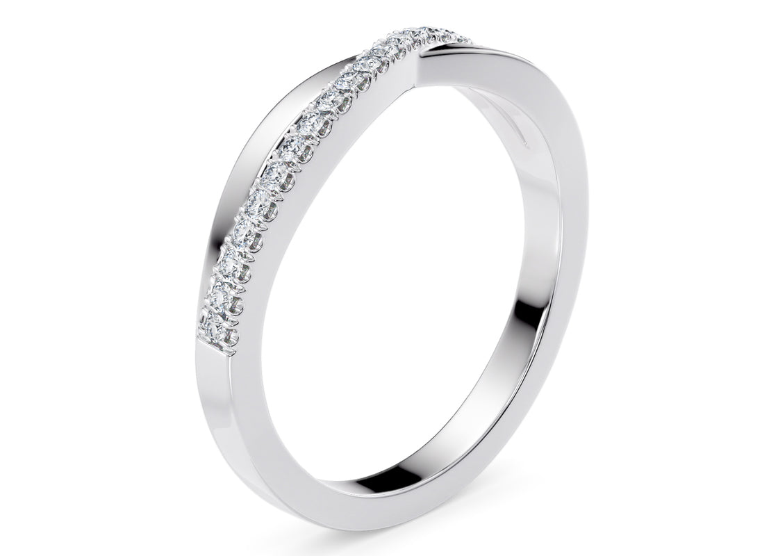 Promise White Gold 18k Eternity Ring