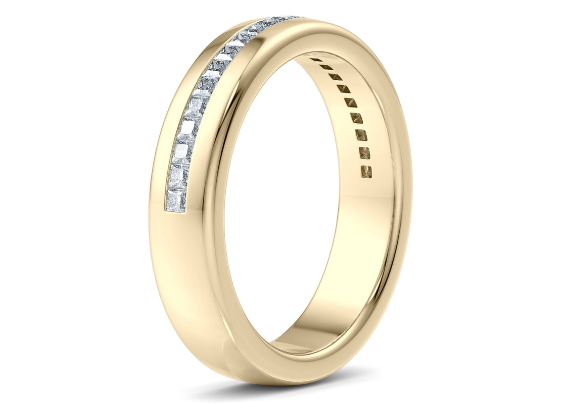 Zeus Yellow Gold 18k Wedding Band