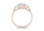 Barcelona Trilogy Rose Gold 18k Marquise Engagement Ring