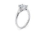 Hanover Solitaire Platinum Radiant Engagement Ring