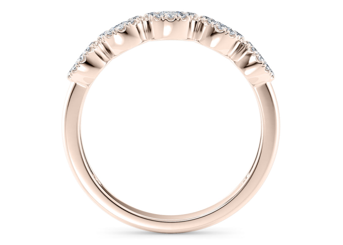 Bahira Rose Gold 18k Eternity Ring