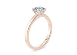 1477 Classic Solitaire Rose Gold 18k Asscher Engagement Ring