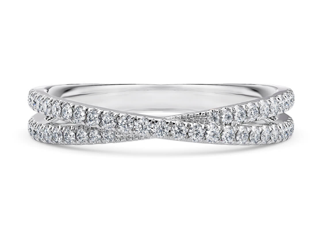 Cassia White Gold 18k Eternity Ring