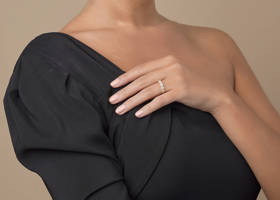 Bahira Yellow Gold 18k Eternity Ring