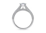 Bloomsbury Vintage Platinum Marquise Engagement Ring