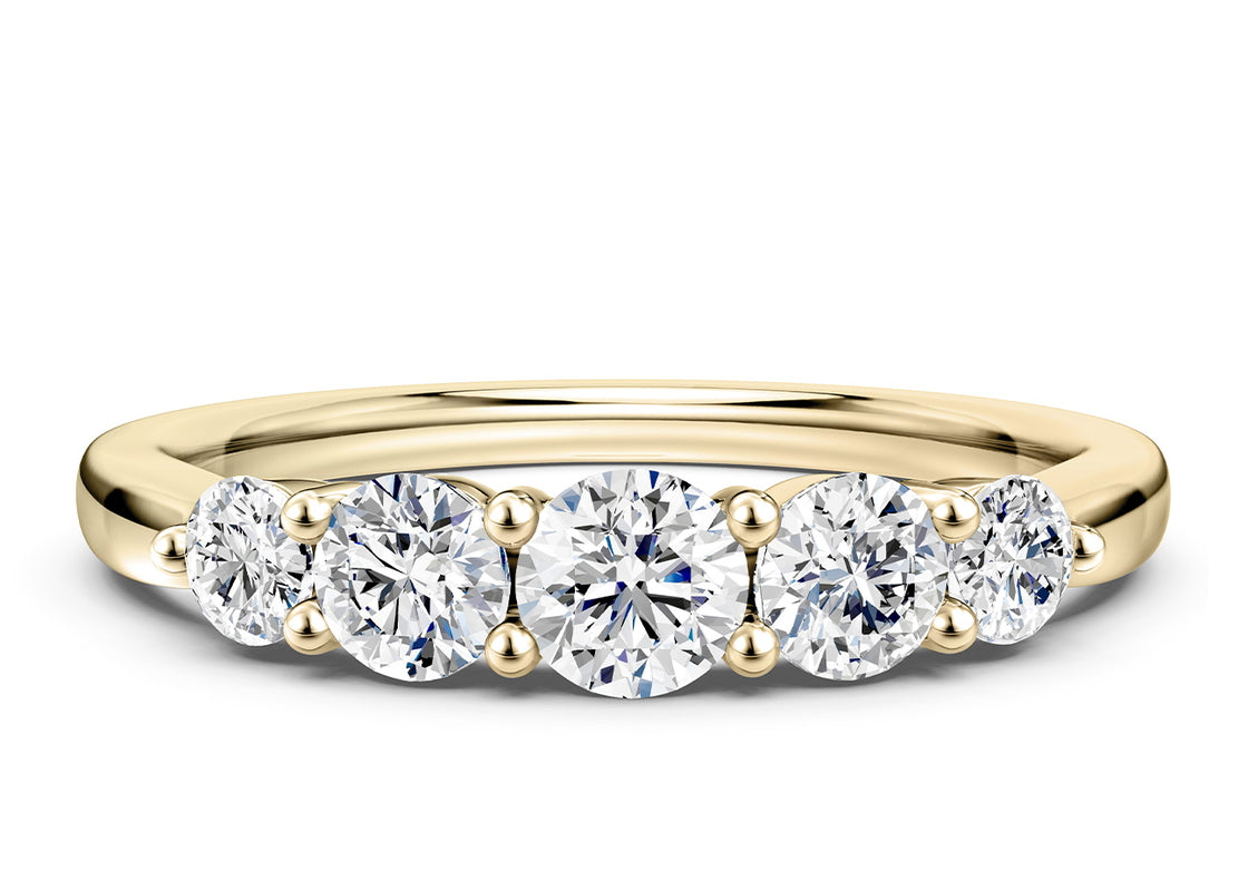 Chérie Yellow Gold 18k Eternity Ring