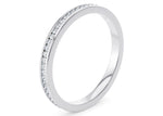 Adarna White Gold 18k Full Set Eternity Ring