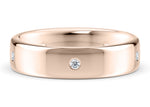 Augustus Rose Gold 18k Wedding Band