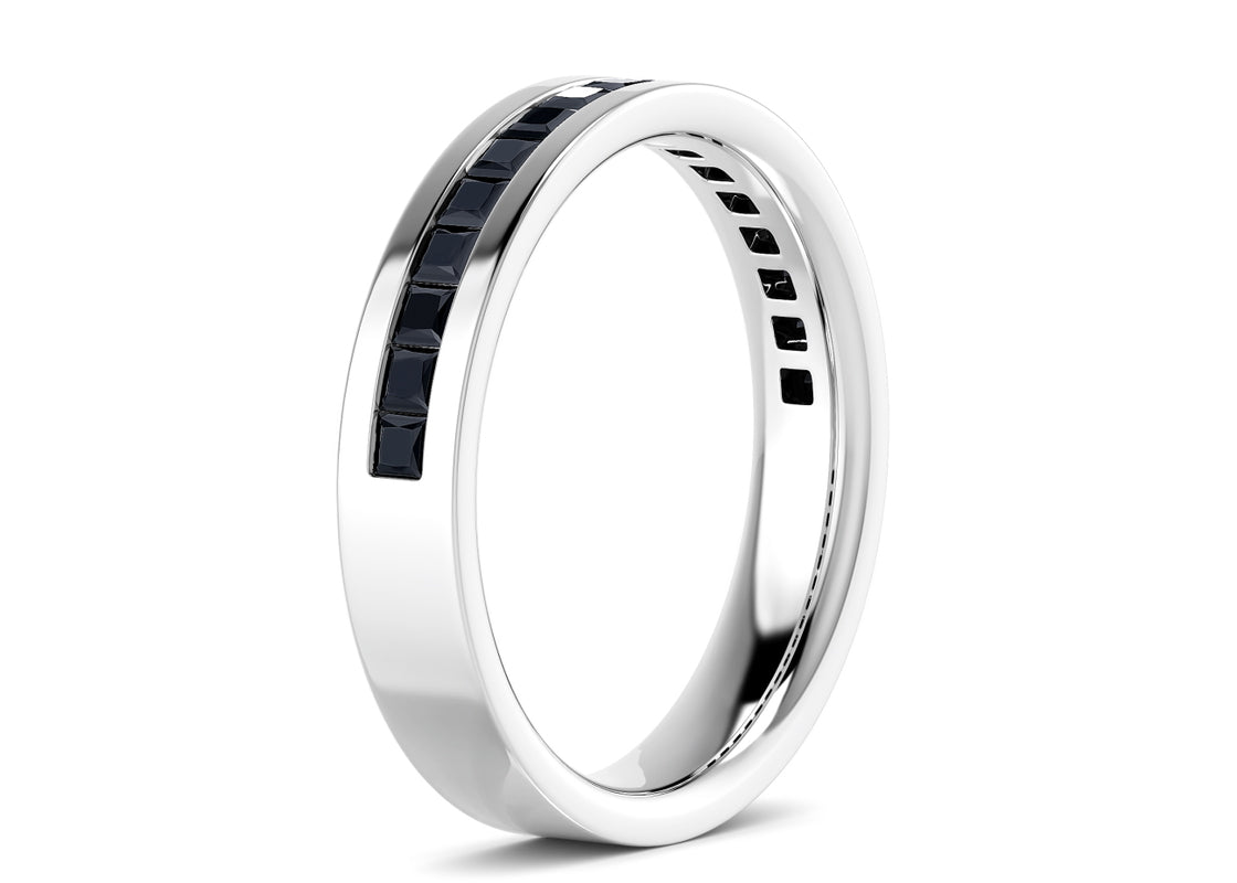 Orpheus White Gold 18k Wedding Band