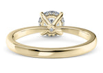 Starlight Solitaire Yellow Gold 18k Round Engagement Ring
