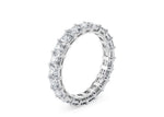 Regent Asscher Full Set White Gold 18k Lab Grown Eternity Ring