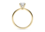 Starlight Solitaire Yellow Gold 18k Cushion Engagement Ring