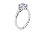 Hanover Solitaire Platinum Round Engagement Ring