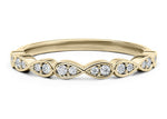Primrose Yellow Gold 18k Half Set Eternity Ring