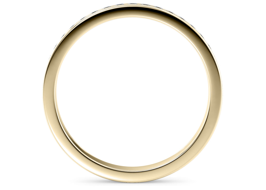 Tsarina Yellow Gold 18k Full Set Eternity Ring