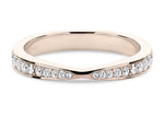 Eden Rose Gold 18k Eternity Ring