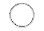 Kindrea White Gold 18k Half Set Eternity Ring