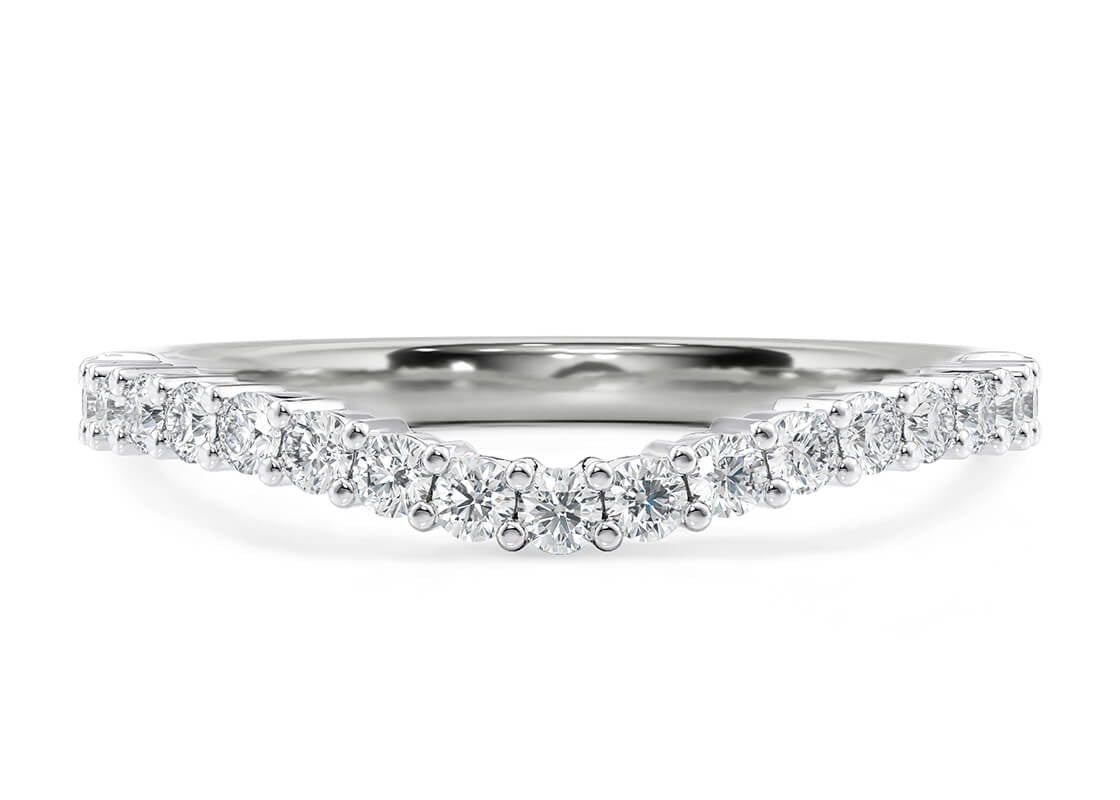 Duchess White Gold 18k Eternity Ring