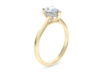 Hope Solitaire Yellow Gold 18k Pear Engagement Ring