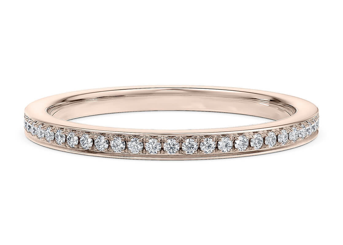 Paragon Rose Gold 18k Full Set Eternity Ring