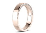 Alexander Rose Gold 18k Lab Grown Wedding Band