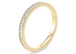 Adarna Yellow Gold 18k Full Set Eternity Ring