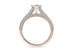 Bloomsbury Vintage Rose Gold 18k Marquise Engagement Ring