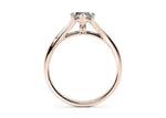 Hanover Solitaire Rose Gold 18k Marquise Engagement Ring