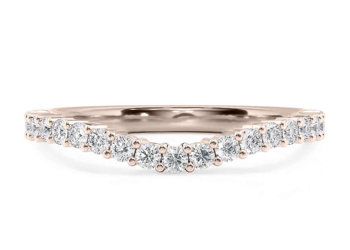 Duchess Rose Gold 18k Eternity Ring