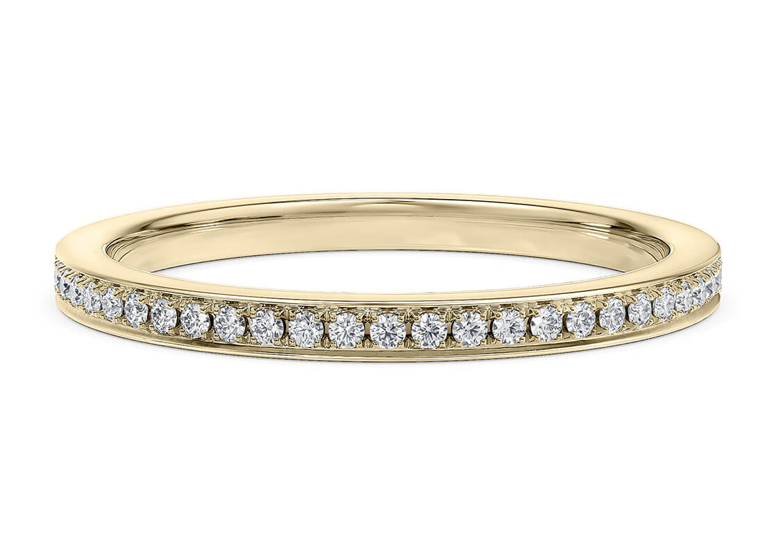 Paragon Yellow Gold 18k Full Set Eternity Ring
