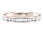 Elegance Rose Gold 18k Eternity Ring