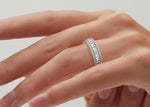 Anastasia Rose Gold 18k Full Set Natural Eternity Ring